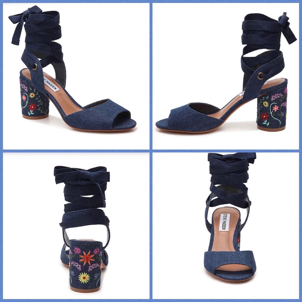 🆕Denim Sandel- Steve Madden